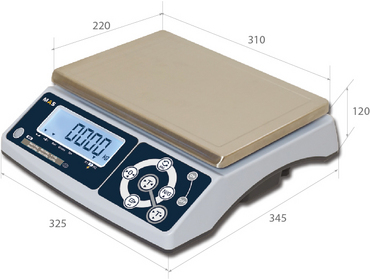 Электронные фасовочные весы MAS MS-6