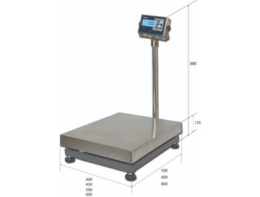 Товарные весы MAS PM1H-100-4560, с RS-232
