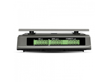 Весы торговые электронные M-ER 328AC-32.5 LCD «Touch-M»