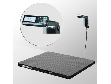Весы платформенные с печатью этикеток МАССА 4D-PM-15/15-3000-RL