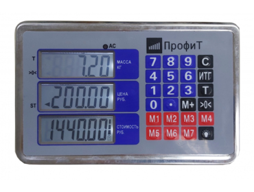 Весы товарные Профит ТCS-R2 (300,50) LCD радиоканал
