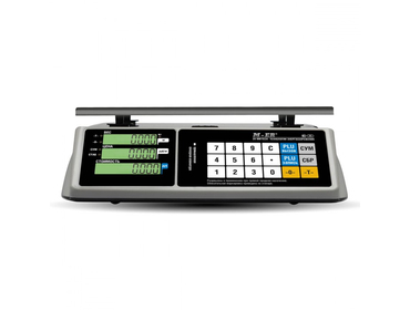 Весы торговые электронные M-ER 328AC-6.1 LCD «Touch-M», RS 232 и USB