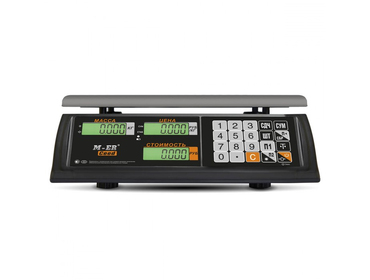 Весы торговые электронные M-ER 327AC-15.2 «Ceed» LCD Черные
